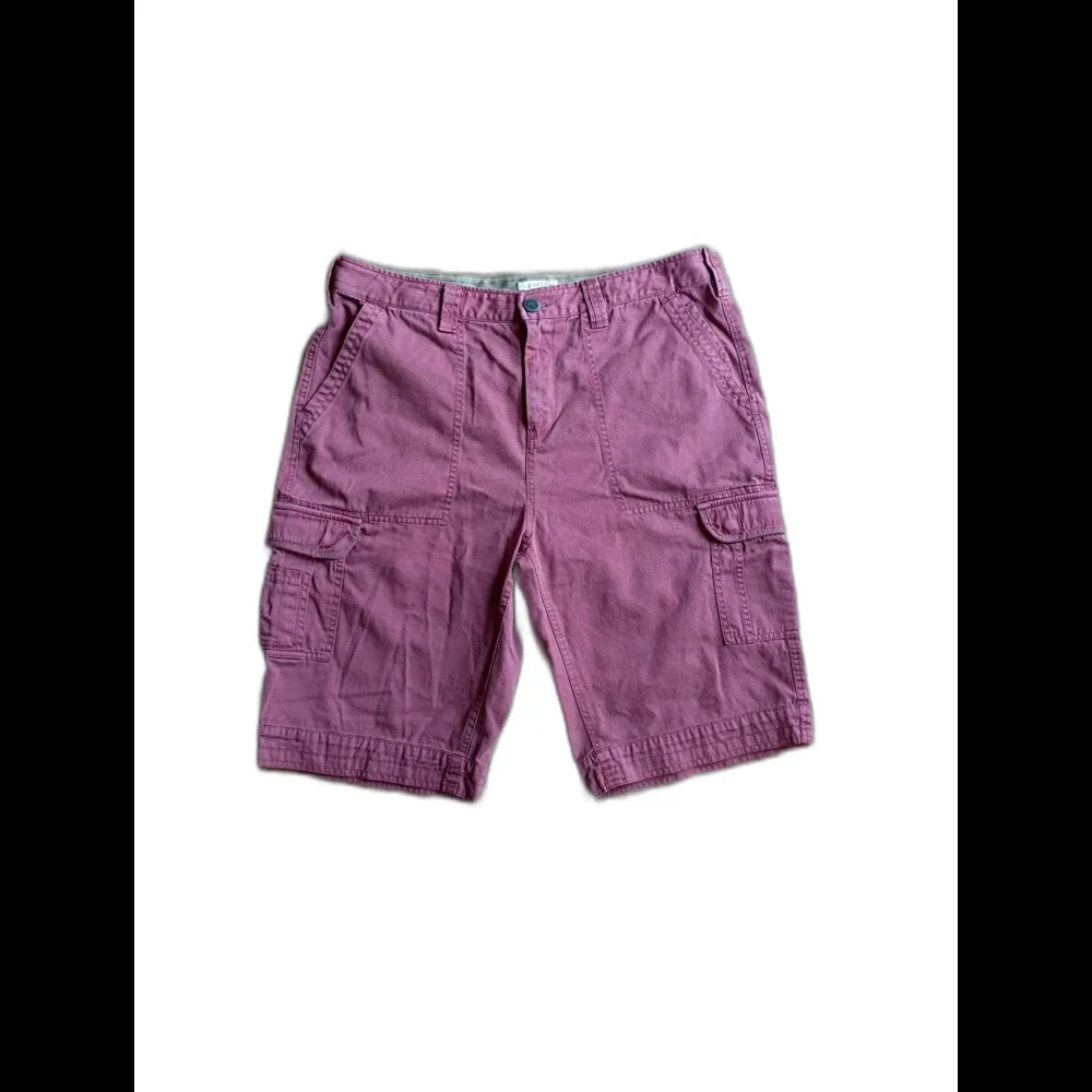 Carbon2Cobalt Cargo Shorts Men's 36 Faded Red